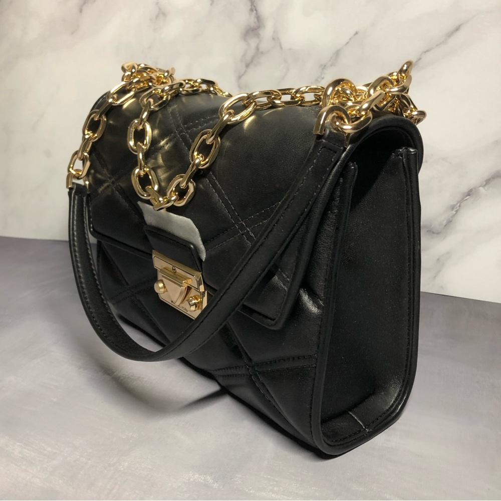 Michael Kors Serena Small Quilted Faux Leather Crossbody Bag - Picture 2 of 7